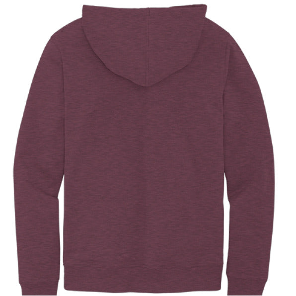 Maroon Heather - BACK